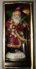 1906 Memories Of Santa Christmas Ornament In Box Hand Painted   picture