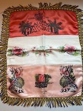 Vintage Hawaii PILLOW CASE COAT OF ARM, MOTHER picture