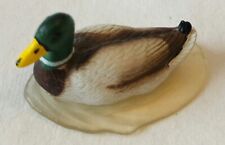 2012 Schleich Floating Mallard Duck Retired Drake Rare Pond Swimming picture