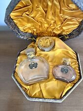 Ben Hur empty Perfume Bottles, Compact, In Original Box Circa 1904 picture