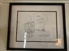Scott Roberts SpongeBob SquarePants Sketch 1/1 Comic Artist Fathers Day picture