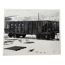 1954 Vintage 8x10 Photo, BAP Rail Ore Car, Butte Anaconda & Pacific Railway picture