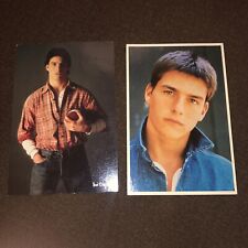 Two Tom Cruise Postcards All The Right Moves Famous Movie Actor picture