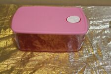 New Tupperware Rock N Serve Rectangle Microwaveable Container 3.5L Pink Color picture