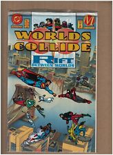 Worlds Collide #1 DC/Milestone 1994 Superman Polybag Unsealed VF/NM 9.0 picture