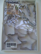 IKEA Tin Holiday Cookie Cutters Sweden picture
