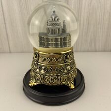 RARE Disney Musical Snow Globe St. Paul's Cathedral Mary Poppins FEED THE BIRDS picture