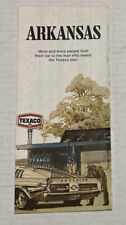 Vintage  1972 Texaco Arkansas Highway Road Map State Guide picture