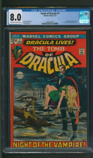Tomb of Dracula #1 CGC 8.0 Marvel Comics 1972 Neal Adams 1st App Dracula picture