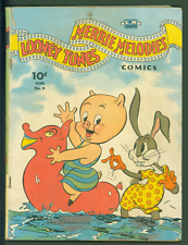 Vintage 1942 Dell Comics Looney Tunes & Merrie Melodies #8 GD picture