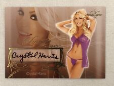 2013 Benchwarmer Hobby Crystal Harris Autograph Lingerie Card #17 Bench Warmer picture
