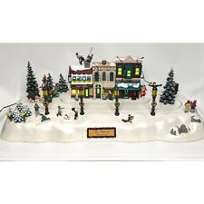 VTG 1997 Trendmasters Christmas Magic of Mainstreet Animated Musical Village  picture