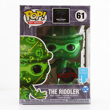 IN HAND Funko POP DC: Batman - The Riddler Art Series Exclusive Hard Protector picture