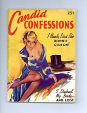 Candid Confessions Pulp Oct 1937 Vol. 1 #1 VG picture