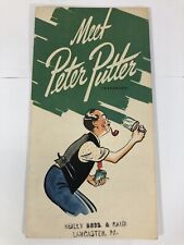 Vintage 1942 Schalk Chemical Meet Peter Putter Sales Brochure picture