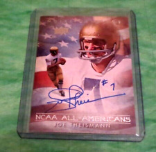 Joe Theismann signed autographed card Washington Redskins Notre Dame Quarterback picture