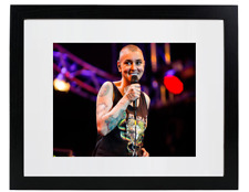Irish Singer Sinead O'Connor Classic Matted & Framed Concert Picture Photo picture