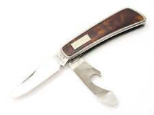 Vtg Kershaw Kai 5800 Seki Japan Gentleman Lacquer Bottle Folding Pocket Knife picture