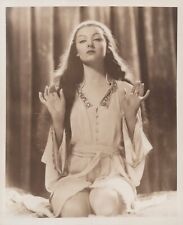 HOLLYWOOD BEAUTY MYRNA LOY PRE-CODE QUEEN STUNNING PORTRAIT 1950s Photo C22 picture
