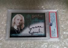 Harry Potter Artbox Evanna Lynch Luna Lovegood Autograph Card Auto PSA picture