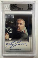 2002 Topps Dark Angel James Cameron Autograph Auto Titanic Director BGS 8.5 picture