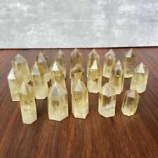 wholesale real citrine quartz tower yellow crystal wand point healing obelisk picture