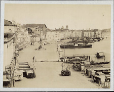 Italy, Venice, Riva degli Schiavoni, circa 1880, vintage print vintage print vintage print, le picture