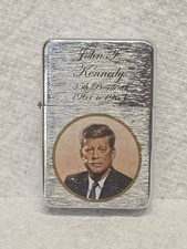 John F kennedy presidential lighter. Never Used Collectible picture