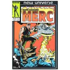 Mark Hazzard: MERC #7 in Near Mint minus condition. Marvel comics [d: picture