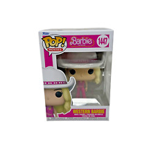 Funko Pop Movies: WESTERN BARBIE #1447 (Barbie the Movie) w/Protector picture