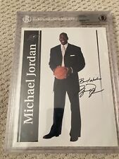 Michael Jordan  SIGNED Photo AUTOGRAPH with Beckett BGS COA Very Rare Authentic picture