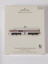 2007 Hallmark Keepsake Ornament Freedom Train Locomotive Lionel Trains #12 picture