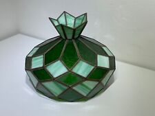 Vintage Tiffany Style Two-Tone Green Classic Lampshade | 16