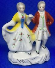 Vintage Occupied Japan Man & Woman Dancing Porcelain Figurine picture