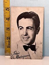 1942 Mutoscope John Madriquera Capitol Records Exhibit Card picture