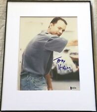 Tom Hanks autographed signed autograph vintage 8x10 photo framed BAS Beckett COA picture