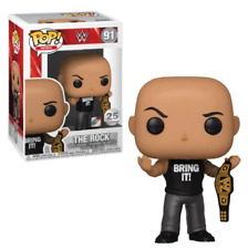Funko POP WWE: The Rock (25 Year Anniversary) (Entertainment Earth) #91 picture