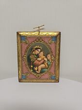 Madonna della seggiola, Made in Italy, (Just Sticker On The Wood) D10 picture