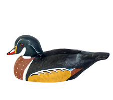 Jennings Decoy Co.  Wood Duck Hand Crafted Resin 6