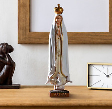 Our Lady Of Fatima Catholic Statue Figure Virgin Mary Catholic Decor Statue 8'' picture