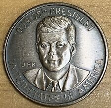 Our 35th President John Kennedy Medal, Token, JFK Coin.  RARE. *X75 picture