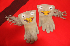Antique Beaded Plateau Gloves from the 1920’s or '30's picture