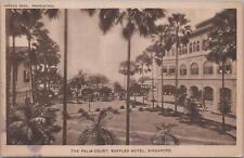Postcard The Palm Court Raffles Hotel Singapore  picture