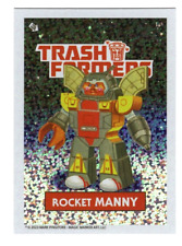ROCKET MANNY TRASHFORMERS SERIES 1 CARD 18b MARK PINGITORE FOIL PARALLEL picture