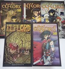 Vintage Comics Lot Of 5 ELFLORD #1 #1 #3 #6 #20 (1986) VF+ Aircel Publishing picture
