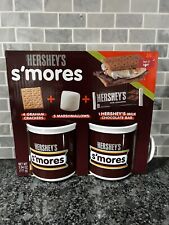 Hershey S’more’s Gift Set 2 Mugs With Smore Ingredients New Unopened picture