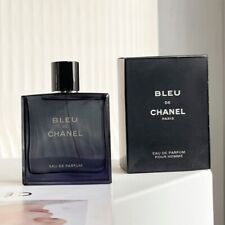 BLEU DE CHANEL Eau de Parfum Spray Pour Homme 3.4 fl.oz New in Box Fast Shipping picture