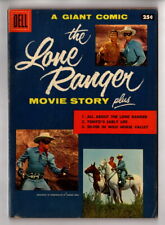 Lone Ranger Movie Story Comic, Dell Giant #1, 1956, Vintage Dell, HIGHER GRADE  picture