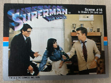 Vintage 1978 Drake's Cakes Superman The Movie Scene #16 picture