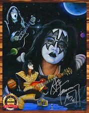 Ace Frehley - Kiss - Signed Reprint - Rare - Metal Sign 11 x 14 picture